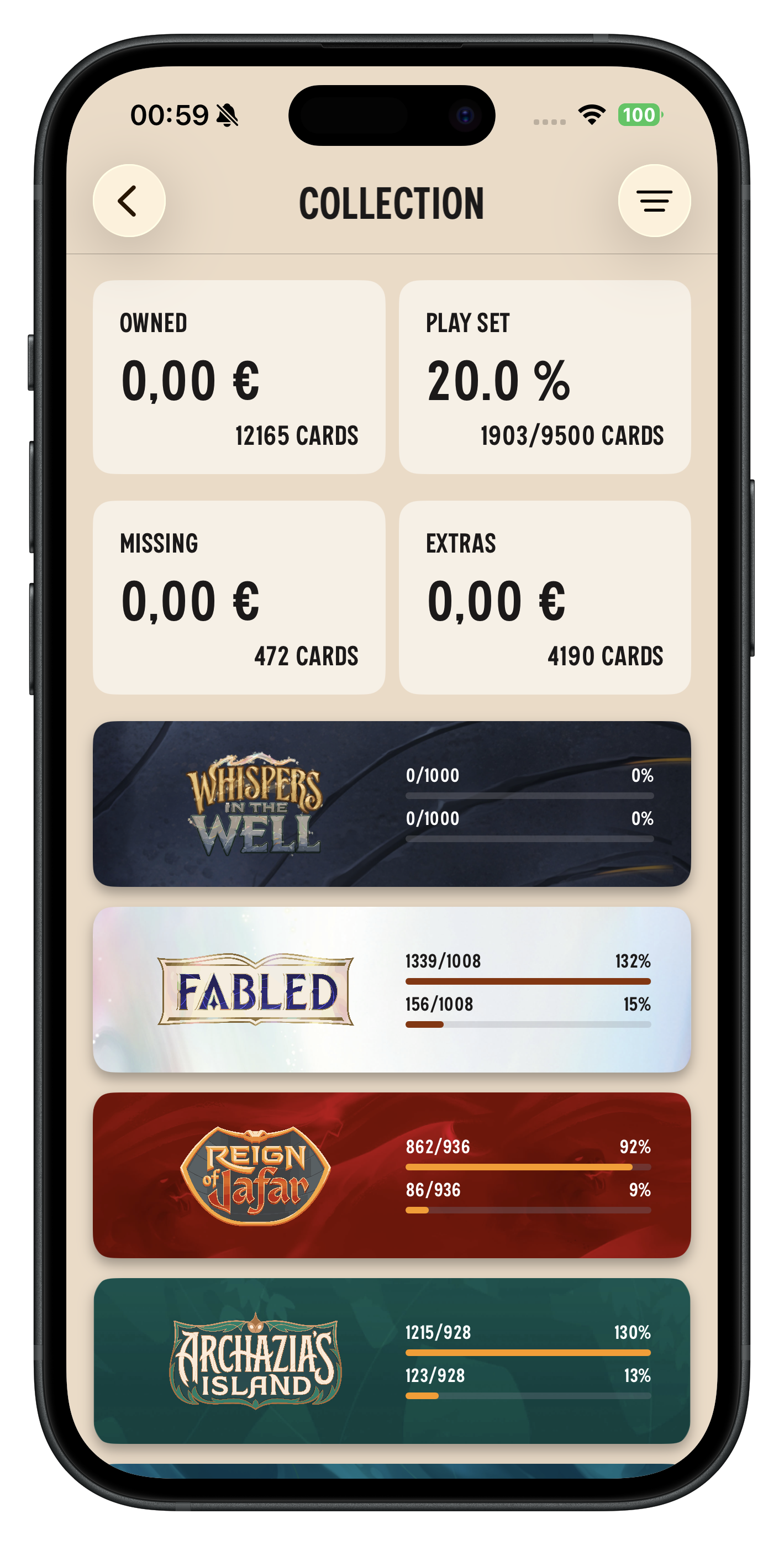 Card scanner preview